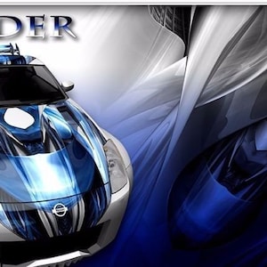 Hinder go kart race car truck semi hood wrap vinyl graphic decal
