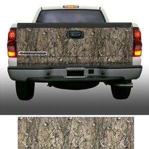 Obliteration skull camouflage tailgate wrap vinyl graphic decal