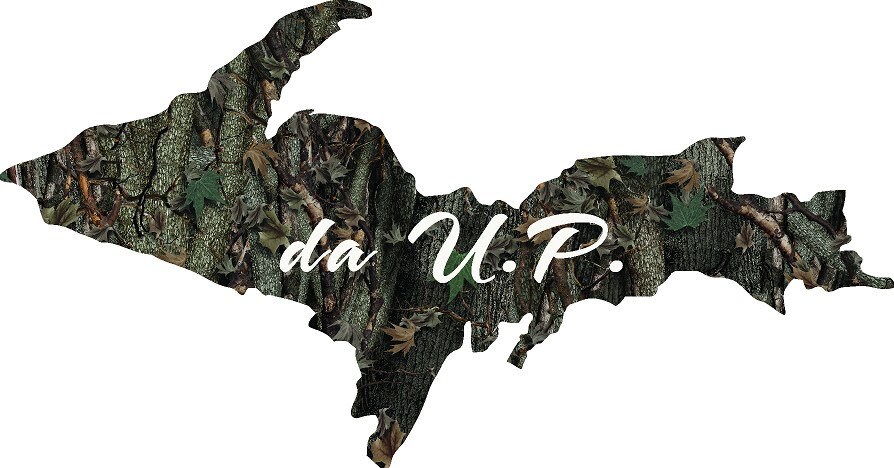 Michigan U.p. Upper Peninsula Oak Camouflage Da Vinyl Graphic Decal Sticker