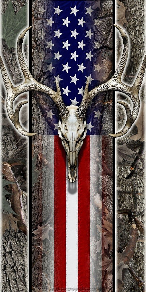 Hunter hunting deer oak camouflage orange Cornhole board ...