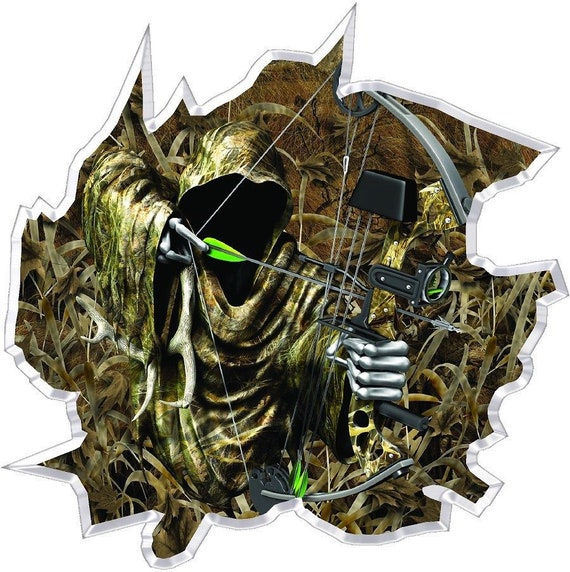 Ripped Grim Reaper Shadow Grass Camouflage Deer Buck Hunting Etsy Ripped Grim Reaper Shadow Grass Camouflage Deer Buck Hunting Etsy