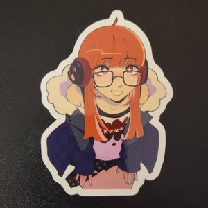 Futaba Sakura Glossy Vinyl Sticker