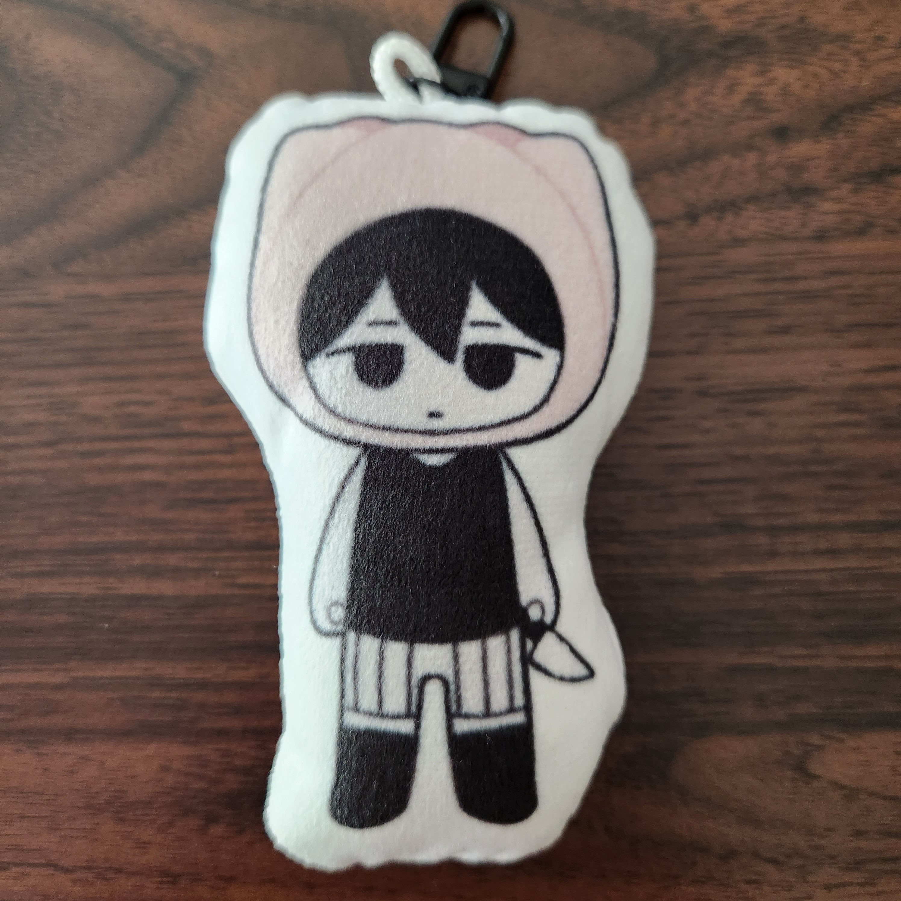 Omori and Basil Dream Form Amigurumi Plush Keychain Inspired 