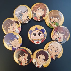 Persona 4 Buttons