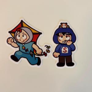 SP Human Kite & Super Craig Vinyl Stickers