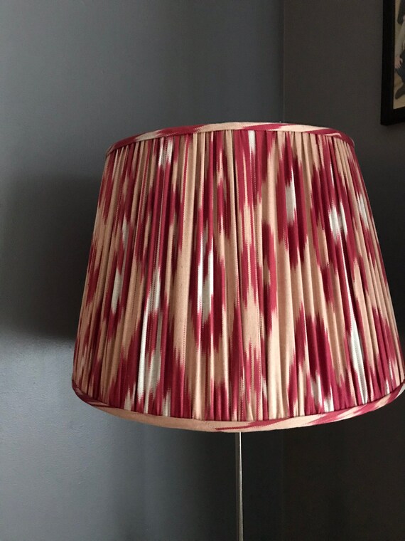 Bespoke hand sewn 16 pleated lampshade Pleated lampshade | Etsy