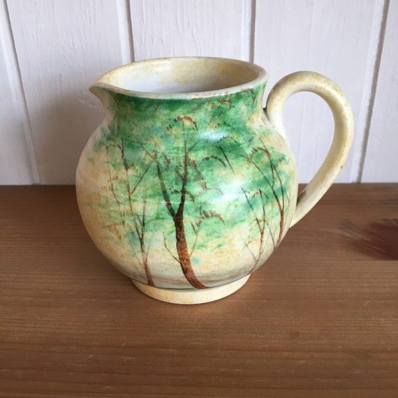 1940s Vintage English Edward Radford Pottery Jug Etsy