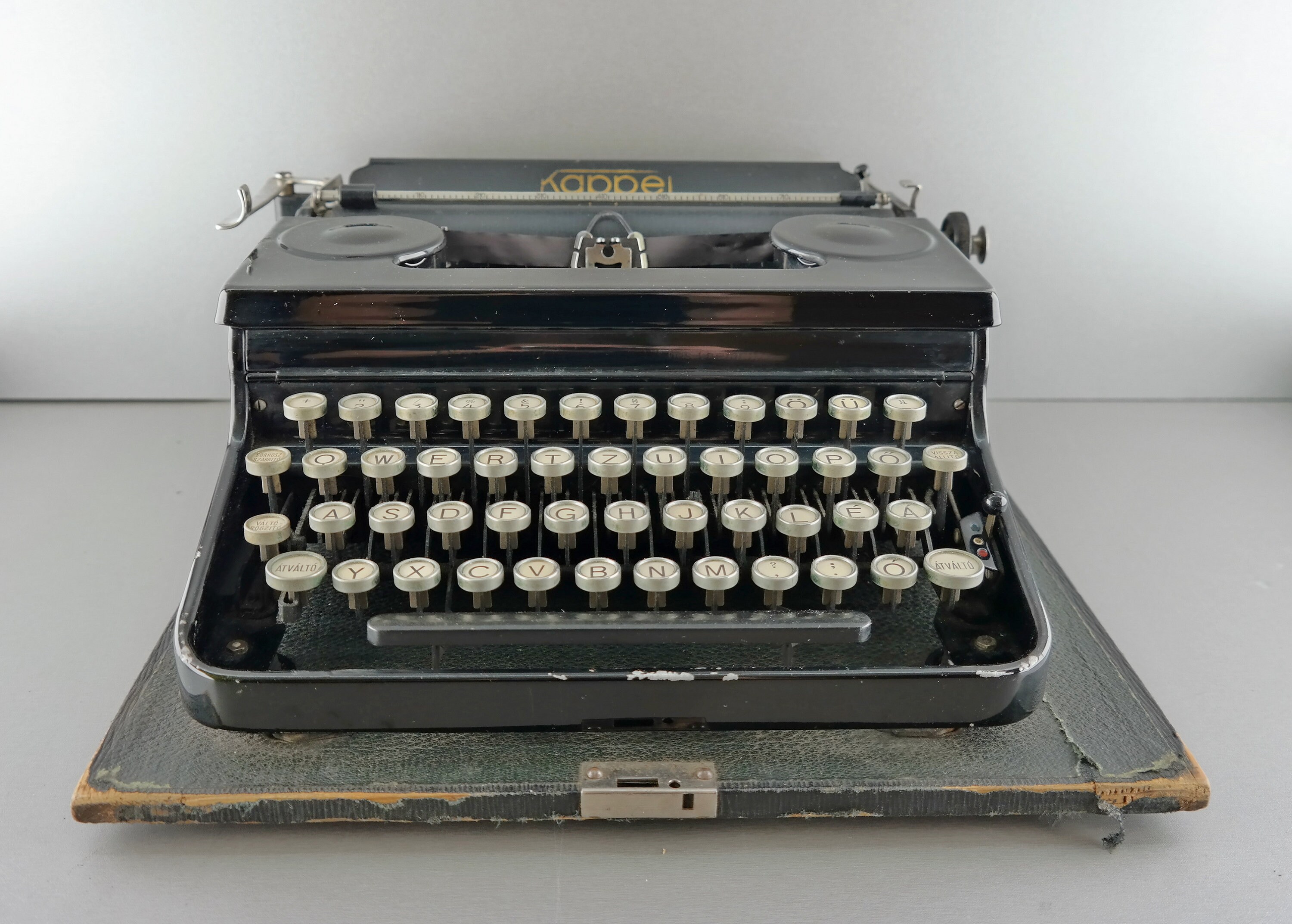 RARE Kappel V.A Typewriter From 1940s With Case Beautiful - Etsy