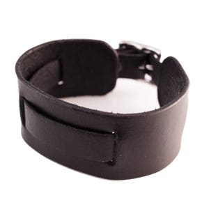handmade leather watchband cuff bracelet