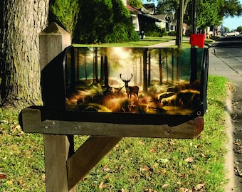 Big Buck Mailbox Wrap, Mailbox Cover