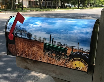 Kansas Farmer! MailBox Cover, Mailbox Wrap.