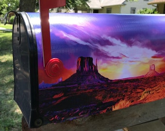 The Painted Desert Mailbox Wrap, Mailbox Cover