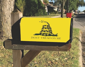 Gadsden Flag Mailbox Wrap, Mailbox Cover