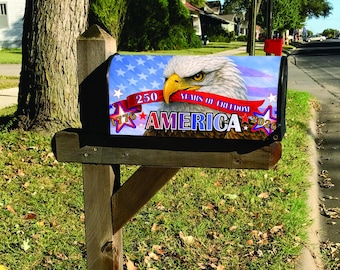 250 Years of Freedom Mailbox Wrap, Mailbox Cover