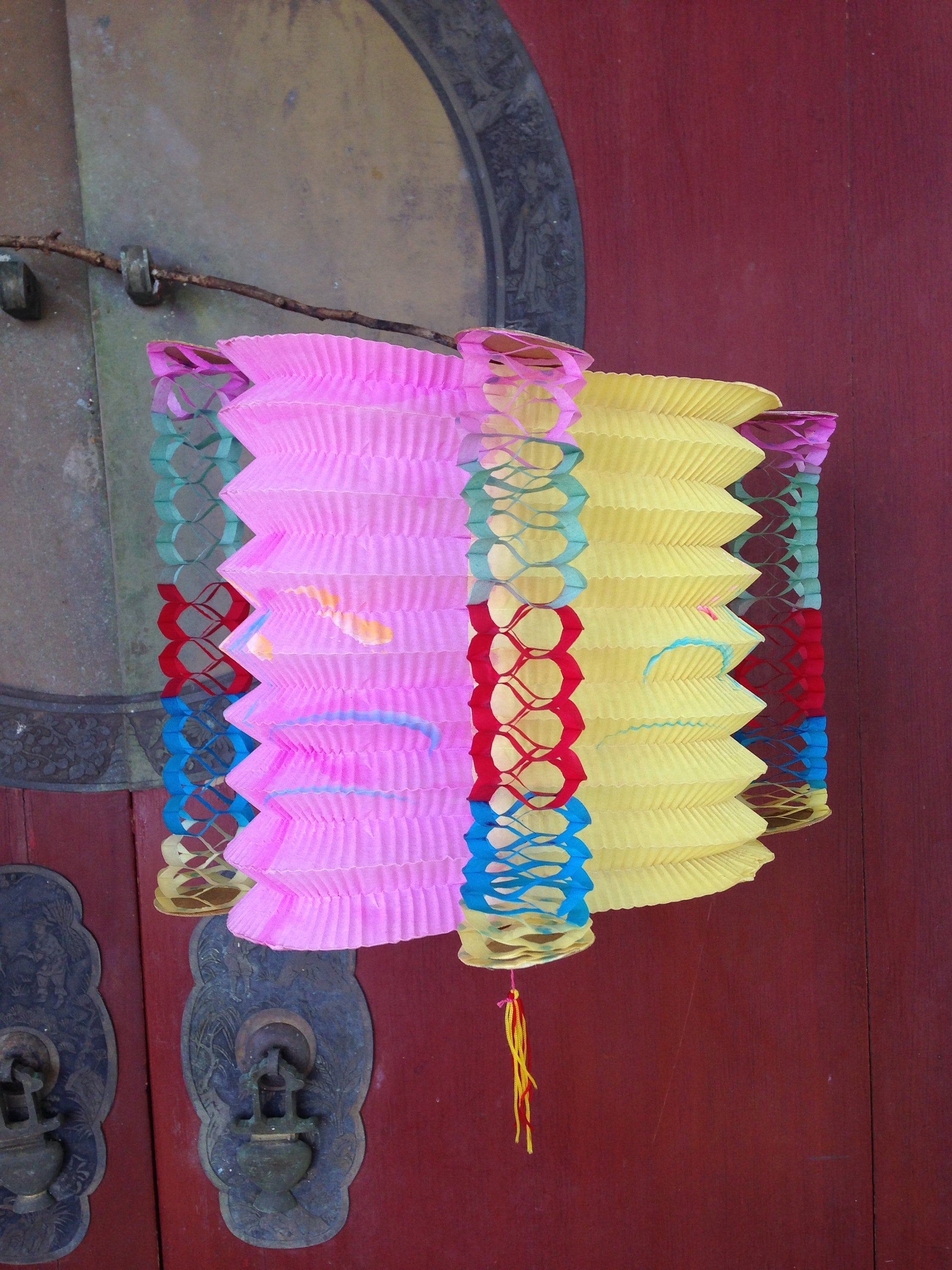 Traditional Hand Painted Vintage Chinese Paper Lanterns Etsy
