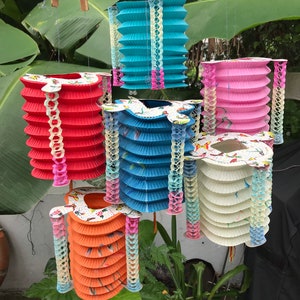 Medium size party lanterns hand painted Chinese party lanterns party decor party decorations