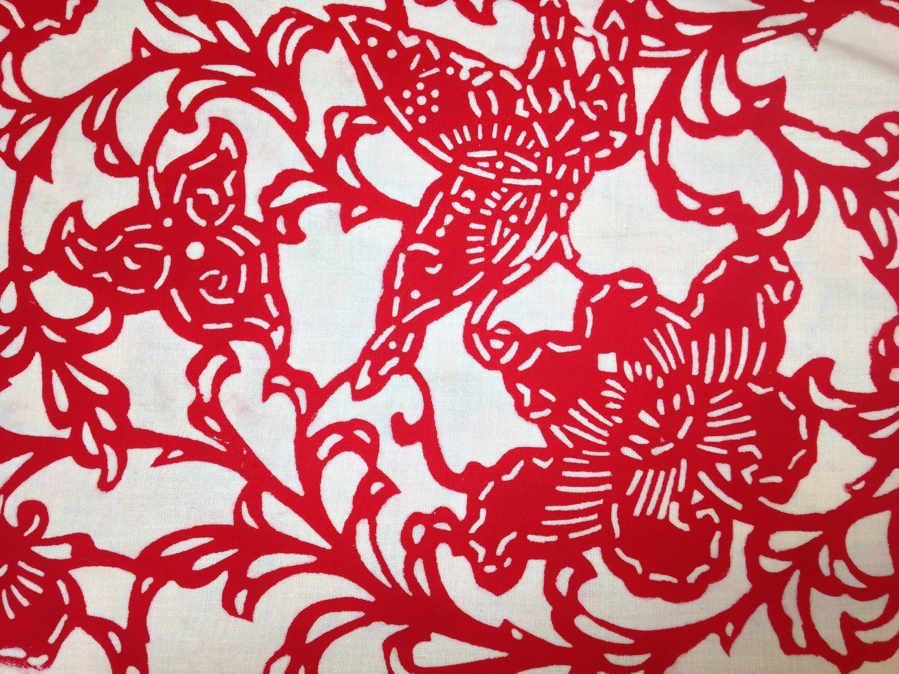 vintage chinese fabric in