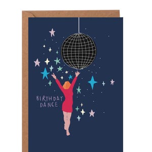Birthday Dance Card