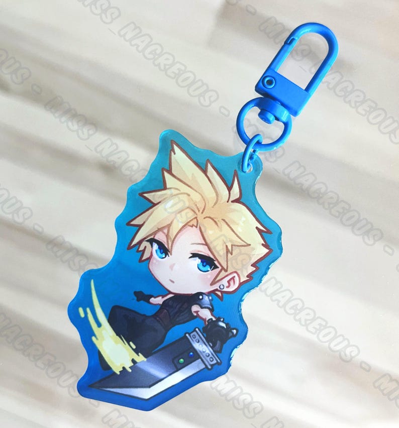 Final Fantasy 7 Rebirth Keychains - Etsy