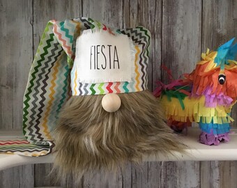 Cinco De Mayo Gnome Hat, Tiered Tray Decor, Cinco De Mayo Decoration, Fiesta Gnome Hat