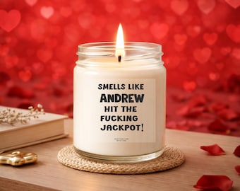 Personalized "Smells Like..." Soy Candle | Funny Custom