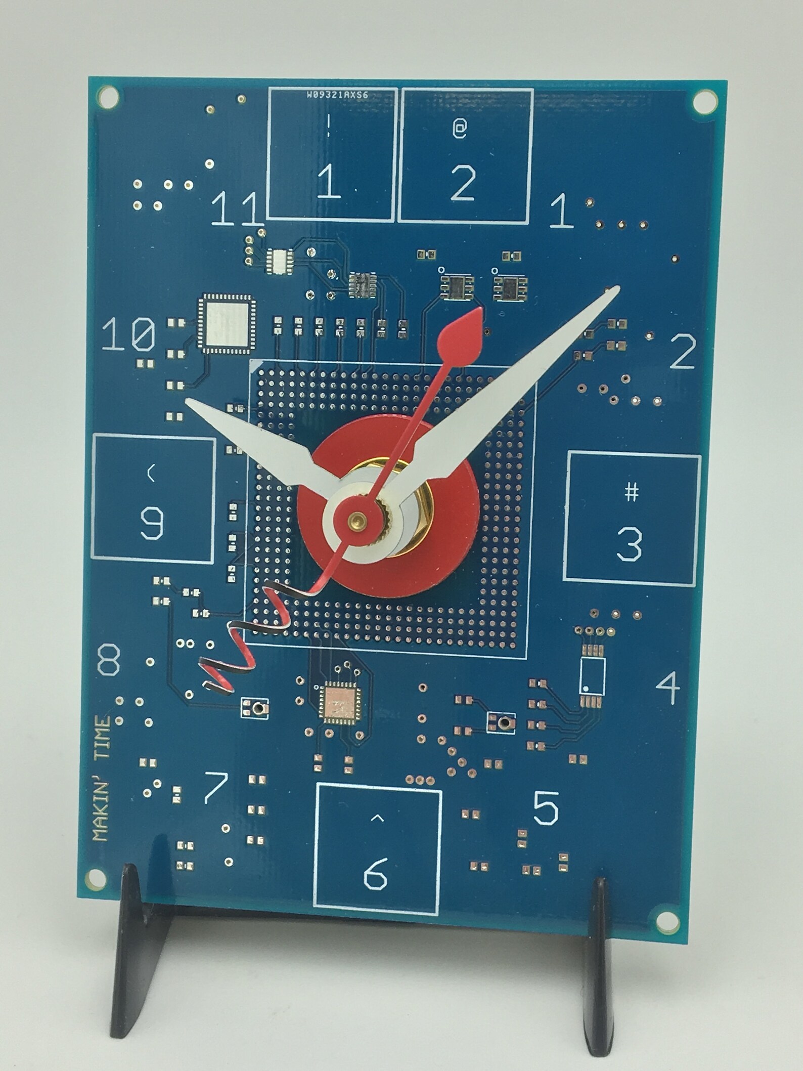 Makin' Time circuit board clockoriginal design Etsy