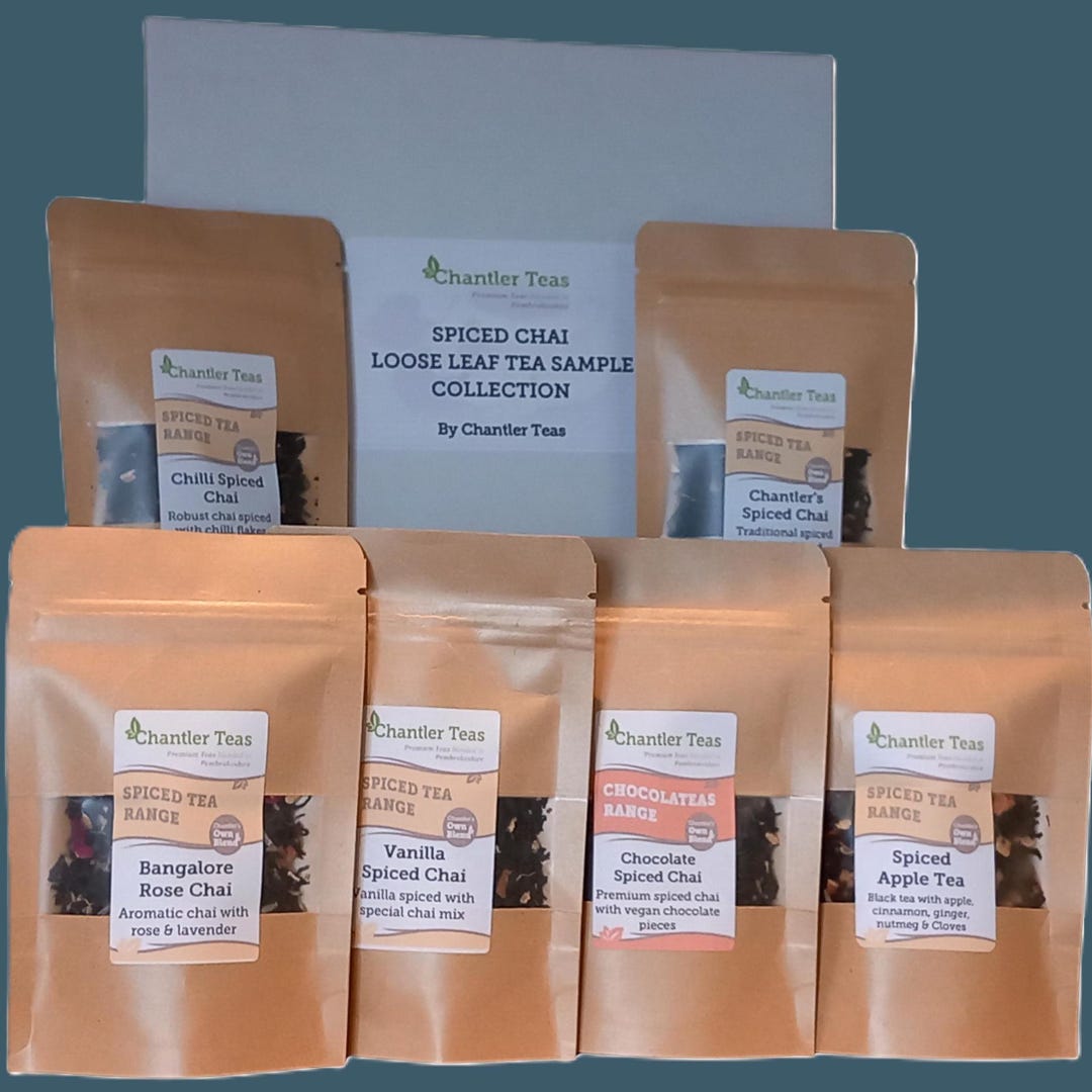 Spiced Chai Loose Leaf Tea Sample Pack: Vegan, Plastic-free - Etsy UK