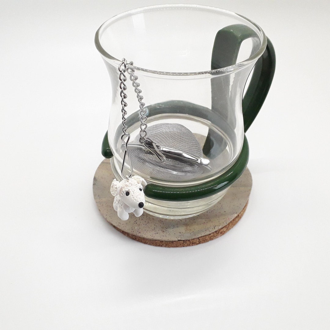 Cute Dog Tea Infuser Polymer Clay Dog Tea Ball Etsy