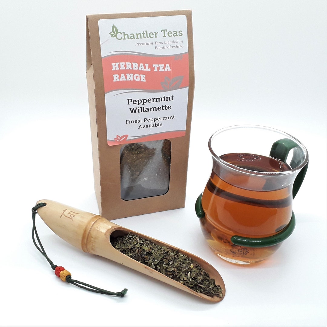 Peppermint Loose Leaf Tea in 50g Retail Box Etsy