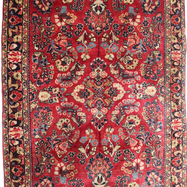 Antique Sarouk rug