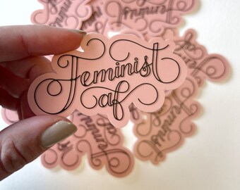 Feminist AF sticker