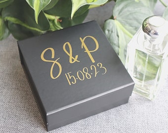 Anniversary Gift Box, Wedding Gift Box, Birthday Gift Box, Personalised Gift Box, Custom Gift Box, Save The Date, Magnetic Gift Box