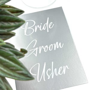 Benutzerdefinierte Hochzeitsnamen-Aufkleber, Braut-Aufkleber, Bräutigam-Aufkleber, Vinyl-Schriftzug, Champagnerflöte-Aufkleber, Hochzeitsgeschenke