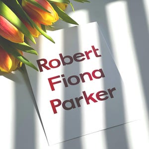 Pegatinas de vinilo con letras, calcomanías personalizadas para bodas, etiquetas de nombre para bodas, impermeables y autoadhesivas.