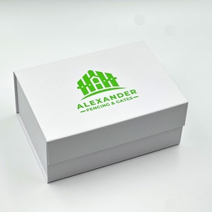 Caja de cartón con logotipo, embalaje de producto, regalo de marca, regalos corporativos, caja de regalo magnética