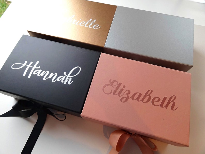 Gift Boxes With Lids Personalized Birthday Box Christmas Etsy UK