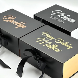 Birthday Gift Box: Luxury Keepsake with Lid