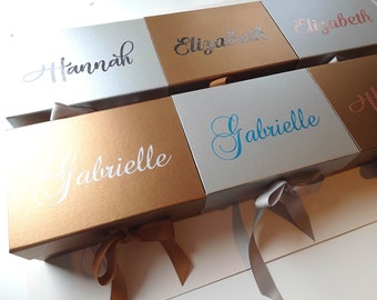 Gift Box With Lid, Personalized Gift, Gift Box Wedding, Baby Shower, Bridesmaid Proposal, Wedding Favour, Party And Gifting, Groom, Bride