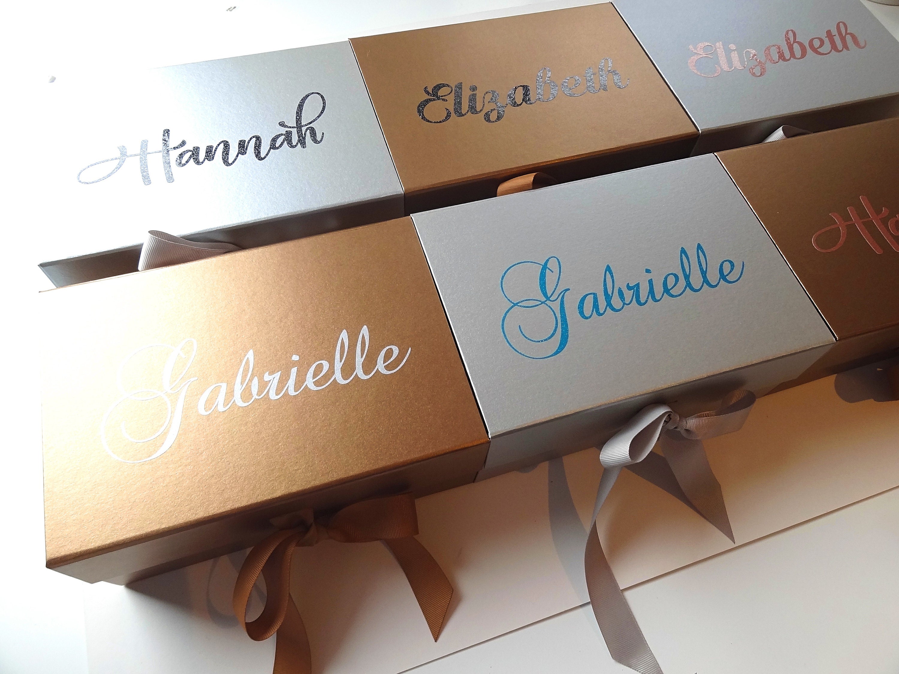 Gift Box With Lid Personalized Gift Gift Box Wedding Baby Etsy