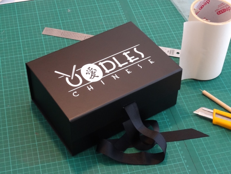 Custom Logo Gift Box Personalized Packaging Your Logo Here Etsy UK