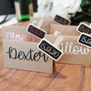 Naamplaatje, trouwbedankje, tafeldecoratie, kerstbal gepersonaliseerd, aangepaste stickers, vinyllabels, doe-het-zelf bruiloft, kerstdecor