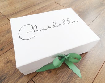 Personalisierte magnetische Geschenkbox, Brautjungfer Vorschlag, Geburtstagsgeschenk
