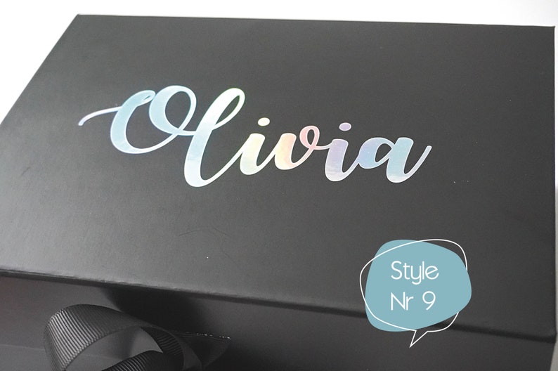 Custom Vinyl Name Stickers Wide Style and Colour Selection Etsy UK