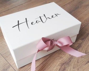 Caja de regalo de lujo: dama de honor, boda, cumpleaños