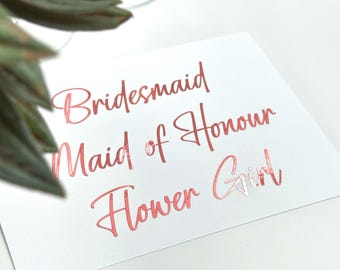 Personalised Wedding Favor Stickers: Custom Vinyl Decals