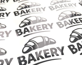 Custom Shop Logo Vinyl Decals for Windows Packaging Branding | Pack of 10