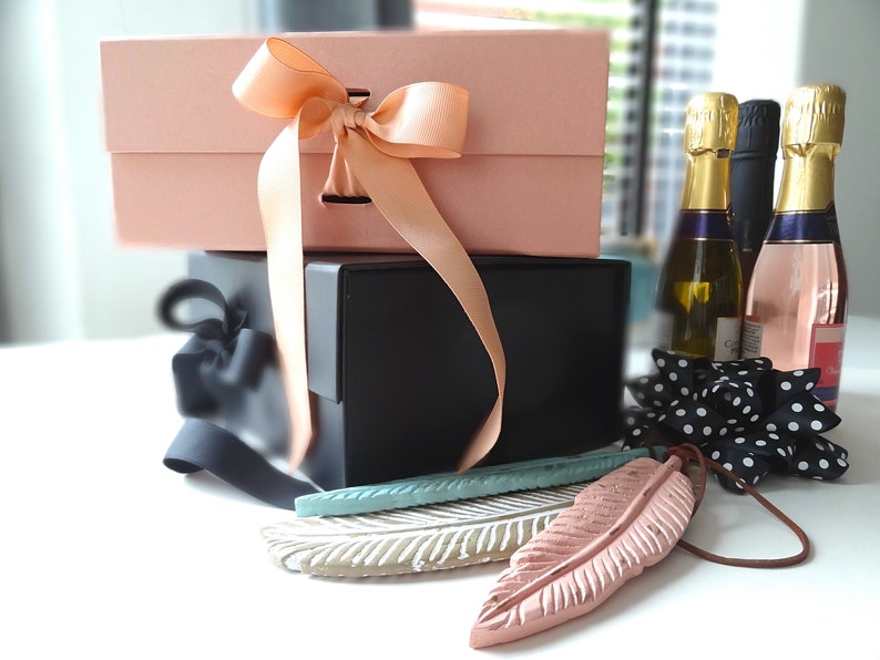 Gift Boxes With Lids Bridesmaid Proposal Wedding Gift A5 Etsy UK