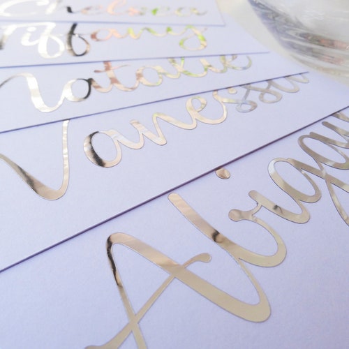 Custom Vinyl Name Decals Stickers / Tumblers / DIY Etsy