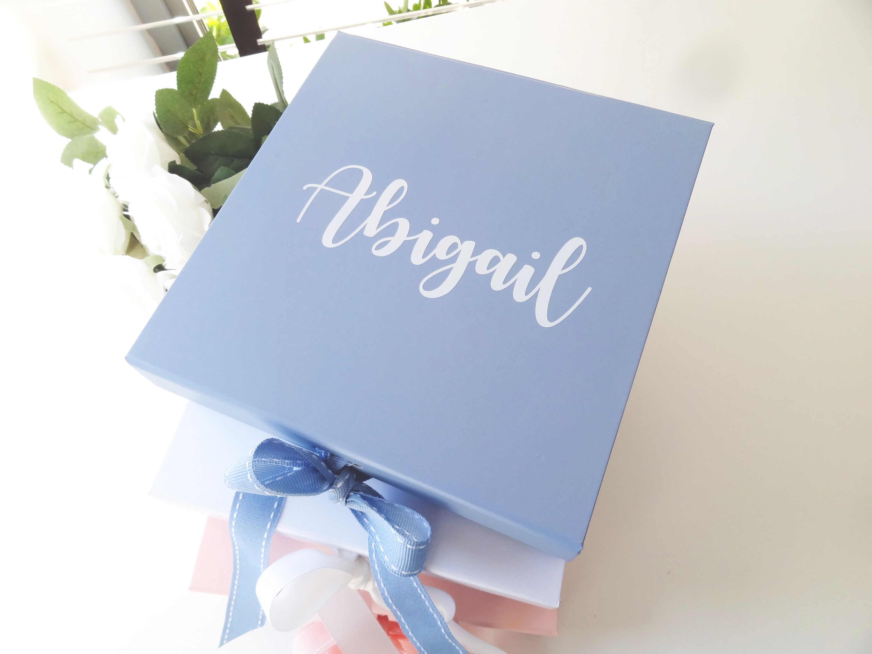 Gift Boxes With Lids Bridesmaid Gift Idea Wedding Favour - Etsy UK