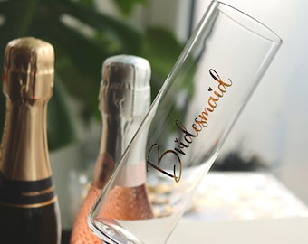 Self Adhesive Vinyl Names for Prosecco Glasses, Boxes and Wedding Decor